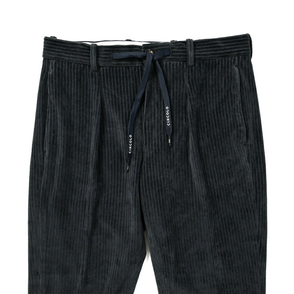 SALE｜CIRCOLO 1901 コットンコーデュロイ ドローコードワンタックスラックス｜397571 - 50｜GUARDAROBA MILANO OFFICIAL STORE