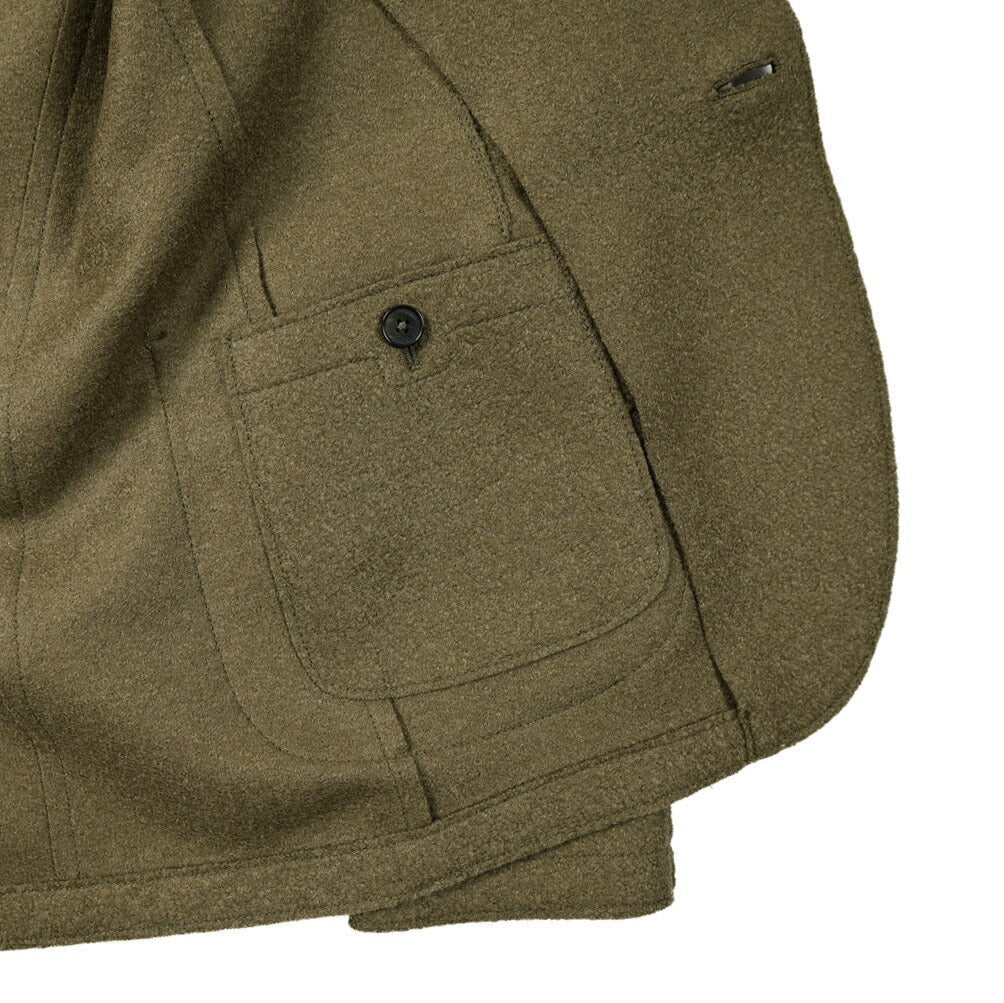 SALE｜HERNO Resort 縮絨 ヴァージンウール100% 2Bシングルテーラードジャケット｜393708 - A - 46｜GUARDAROBA MILANO OFFICIAL STORE