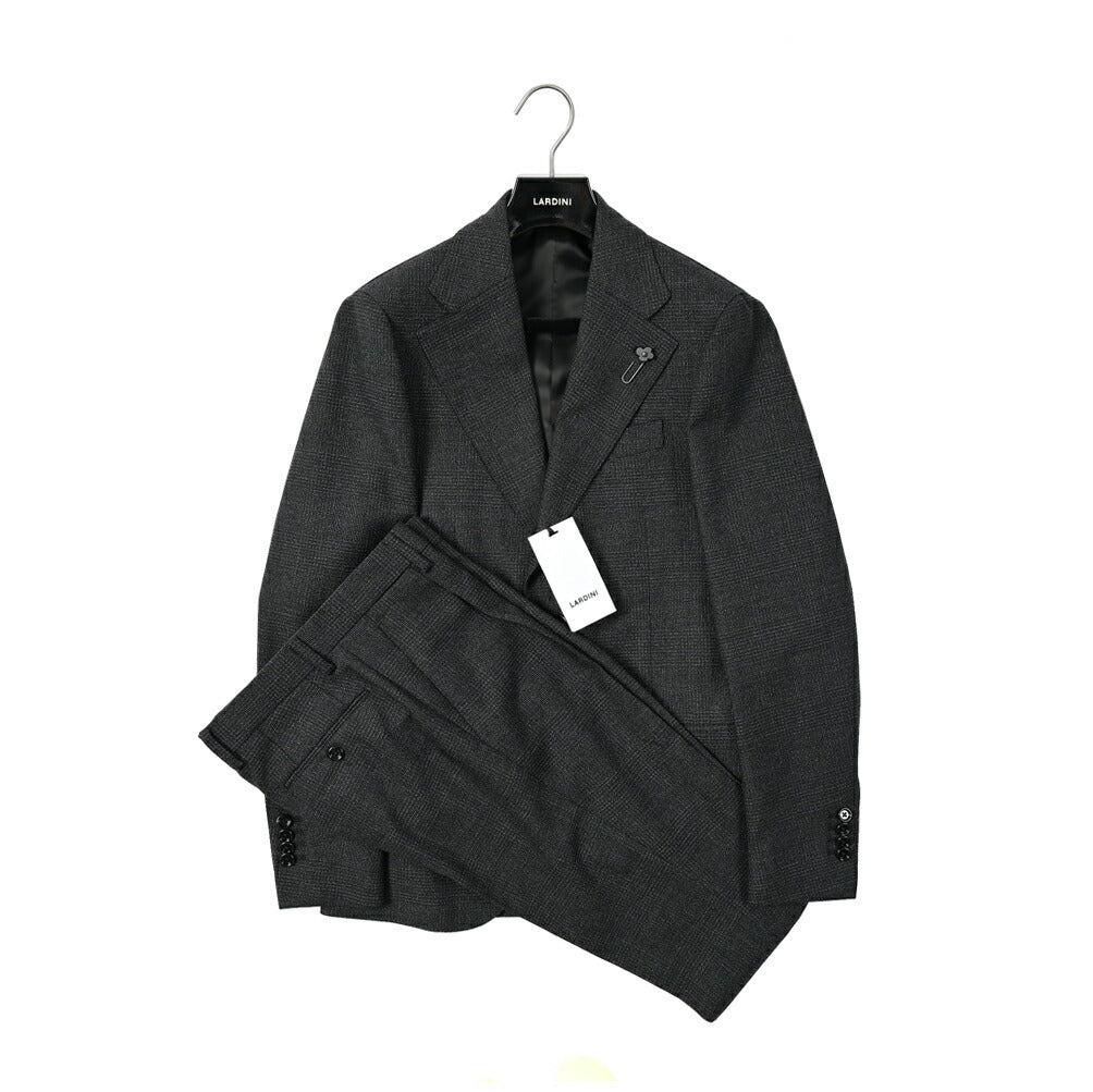 LARDINI ウール 2Bシングルワイドラペルテーラードスーツ｜394865 - 46｜GUARDAROBA MILANO OFFICIAL STORE