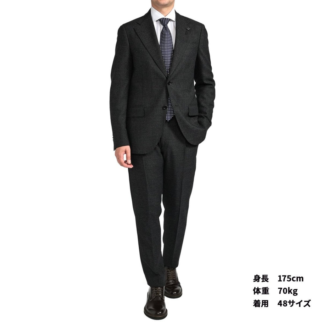 SALE｜LARDINI ウール 2Bシングルワイドラペルテーラードスーツ｜394865 - 46｜GUARDAROBA MILANO OFFICIAL STORE
