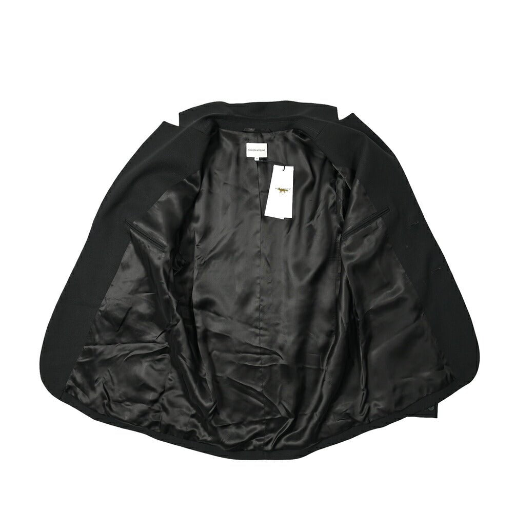 MAISON KITSUNE テクニカルウール テキスチャライズドシングルブレストジャケット｜397872 - 48｜GUARDAROBA MILANO OFFICIAL STORE