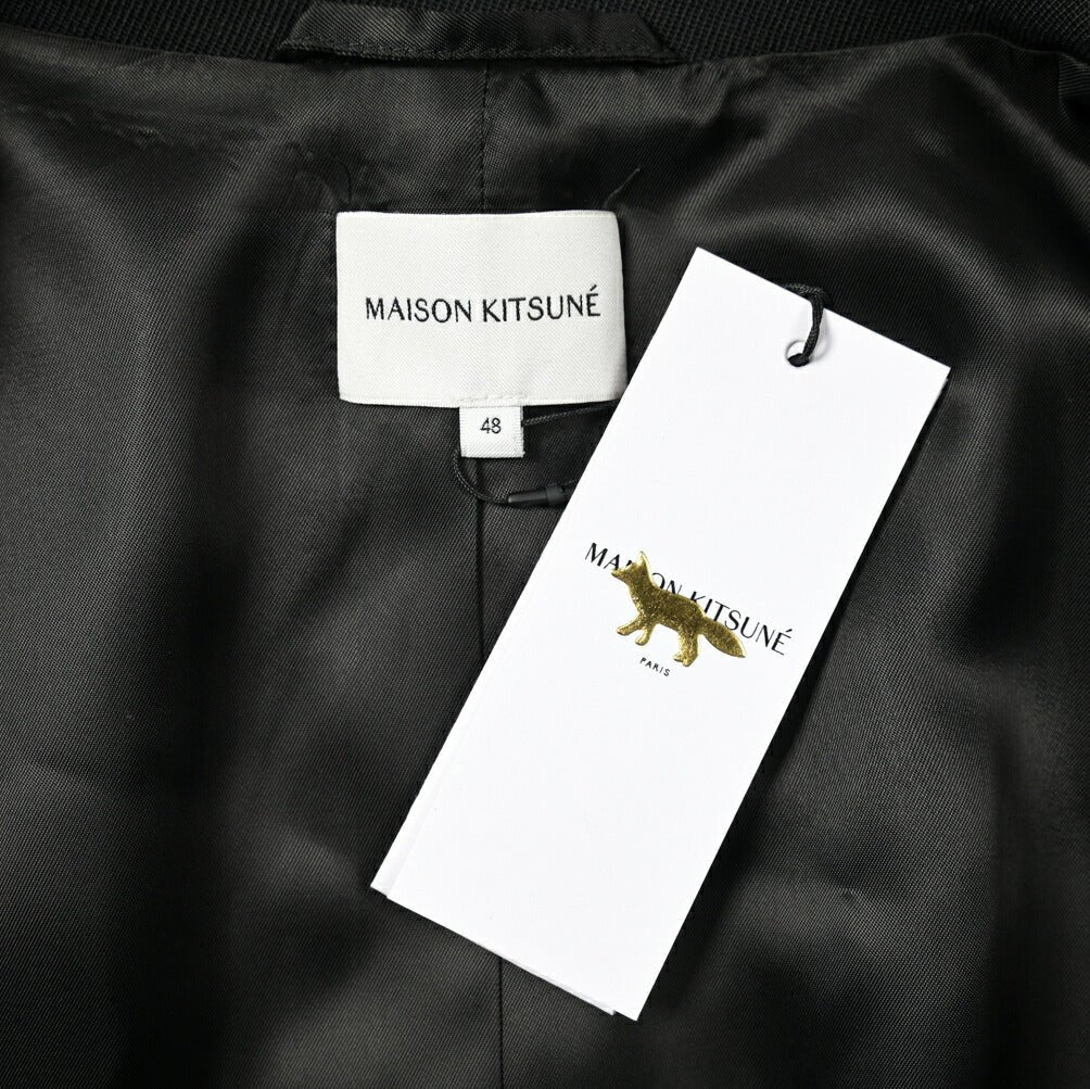 MAISON KITSUNE テクニカルウール テキスチャライズドシングルブレストジャケット｜397872 - 48｜GUARDAROBA MILANO OFFICIAL STORE