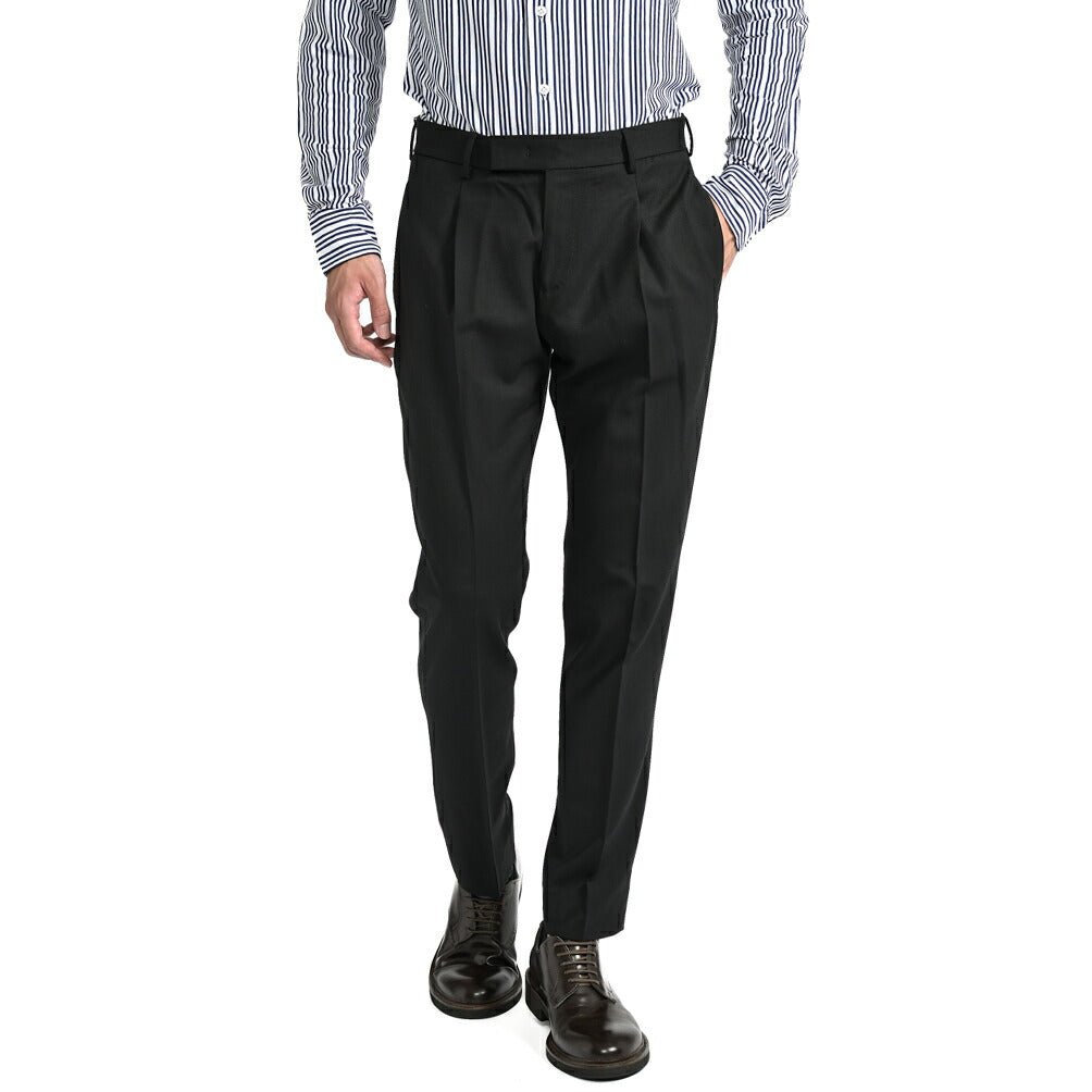 SALE｜PT TORINO EDGE UNDICI ストレッチウール ワンタックスラックス / PT01｜395109 - A - 48｜GUARDAROBA MILANO OFFICIAL STORE