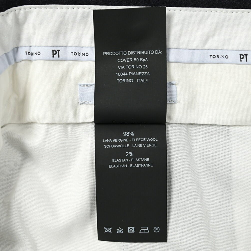 SALE｜PT TORINO MASTER FIT ストレッチウール ワンタックテーパードスラックス / PT01｜396271 - 54｜GUARDAROBA MILANO OFFICIAL STORE