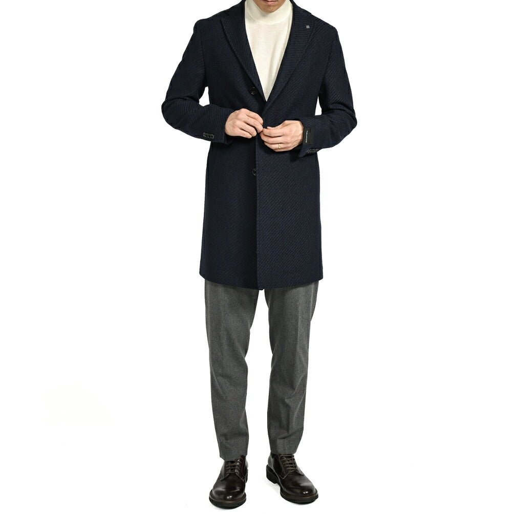 SALE｜TAGLIATORE COLORADO ウールポリエステル 3Bシングルチェスターコート｜397663 - 48｜GUARDAROBA MILANO OFFICIAL STORE