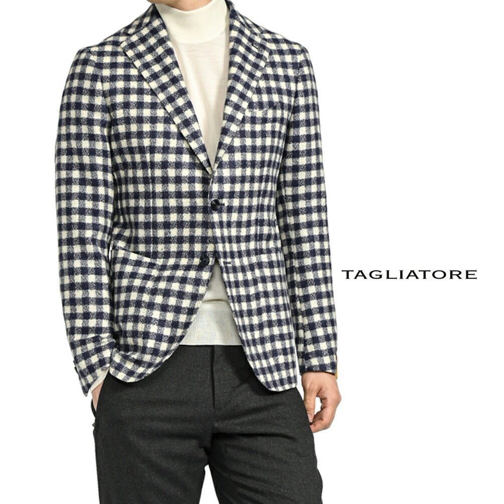 SALE｜TAGLIATORE MONTECARLO ヴァージンウール100% 2Bシングルテーラードジャケット / ExclusiveGarment｜397675 - 50｜GUARDAROBA MILANO OFFICIAL STORE