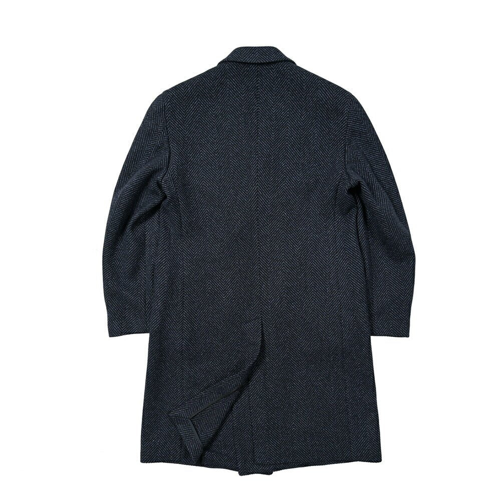 SALE｜TAGLIATORE PINO LERARIO ウールコットン 6Bダブルロングチェスターコート / C - LD10B｜397654 - 52｜GUARDAROBA MILANO OFFICIAL STORE