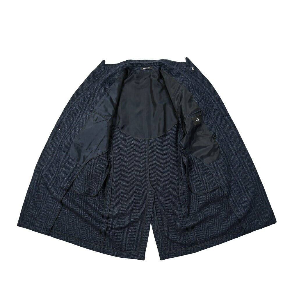 SALE｜TAGLIATORE PINO LERARIO ウールコットン 6Bダブルロングチェスターコート / C - LD10B｜397654 - 52｜GUARDAROBA MILANO OFFICIAL STORE