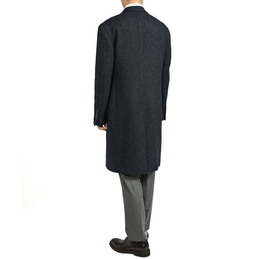 SALE｜TAGLIATORE PINO LERARIO ウールコットン 6Bダブルロングチェスターコート / C - LD10B｜397654 - 52｜GUARDAROBA MILANO OFFICIAL STORE