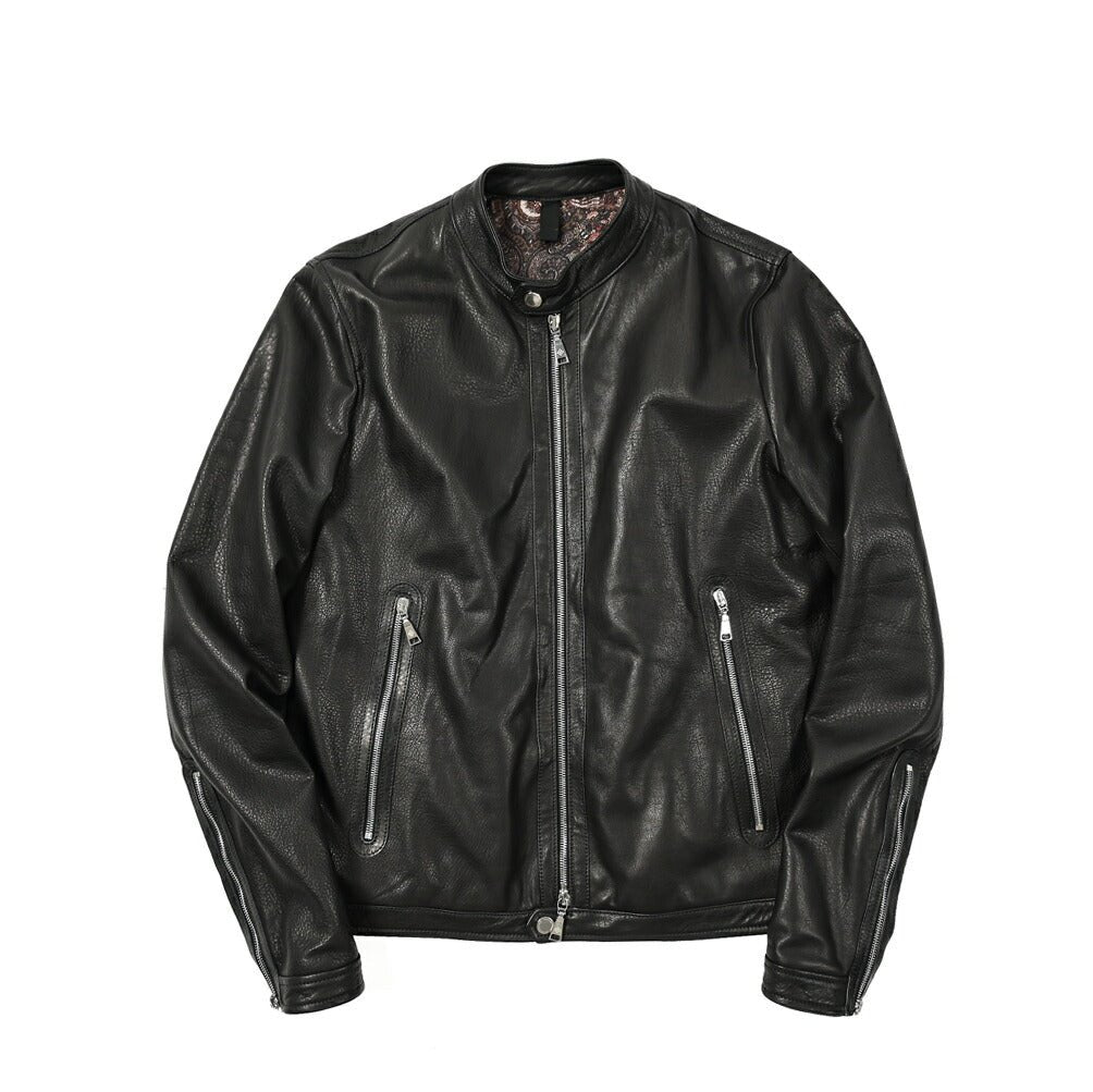 TAGLIATORE STANLEY NEW ラムレザー シングルライダースブルゾン｜397737 - 48｜GUARDAROBA MILANO OFFICIAL STORE