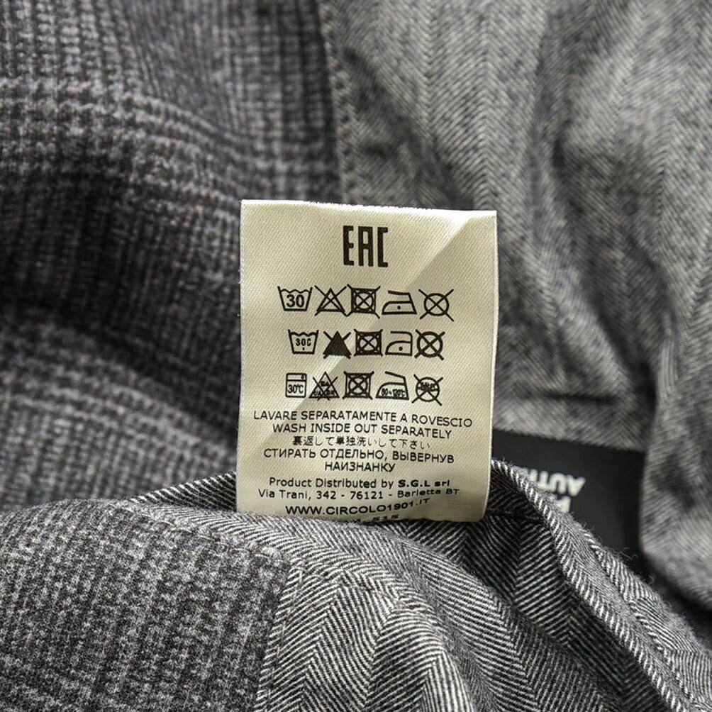 SALE｜CIRCOLO 1901 コットンジャージー 3Bシングルチェスターコート｜410826 - 46｜GUARDAROBA MILANO OFFICIAL STORE