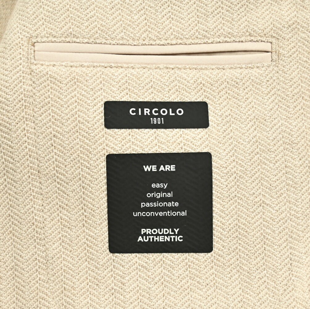 SALE｜CIRCOLO 1901 ヴァージンウール100% 2Bシングルテーラードジャケット｜413006 - 44｜GUARDAROBA MILANO OFFICIAL STORE