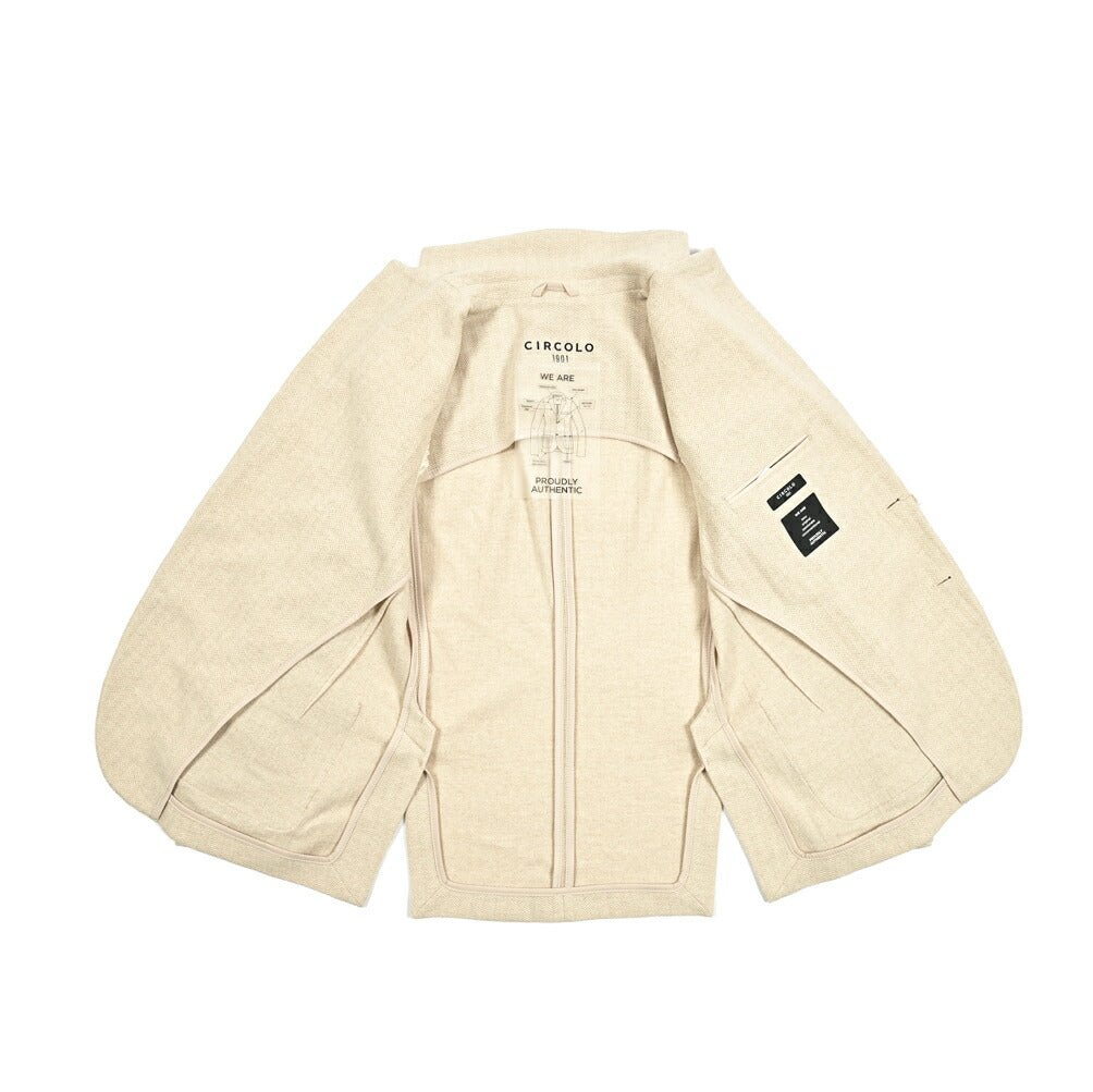 SALE｜CIRCOLO 1901 ヴァージンウール100% 2Bシングルテーラードジャケット｜413006 - 44｜GUARDAROBA MILANO OFFICIAL STORE