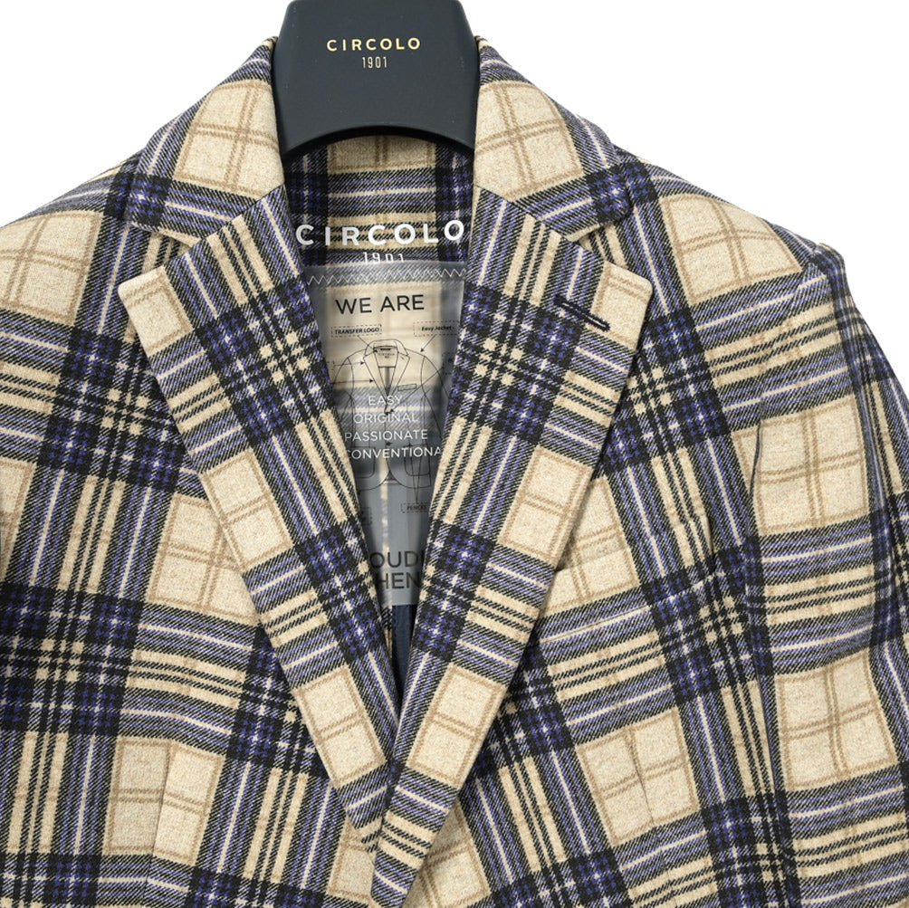 SALE｜CIRCOLO 1901 コットンフリース 2Bシングルテーラードジャケット｜408568 - 46｜GUARDAROBA MILANO OFFICIAL STORE