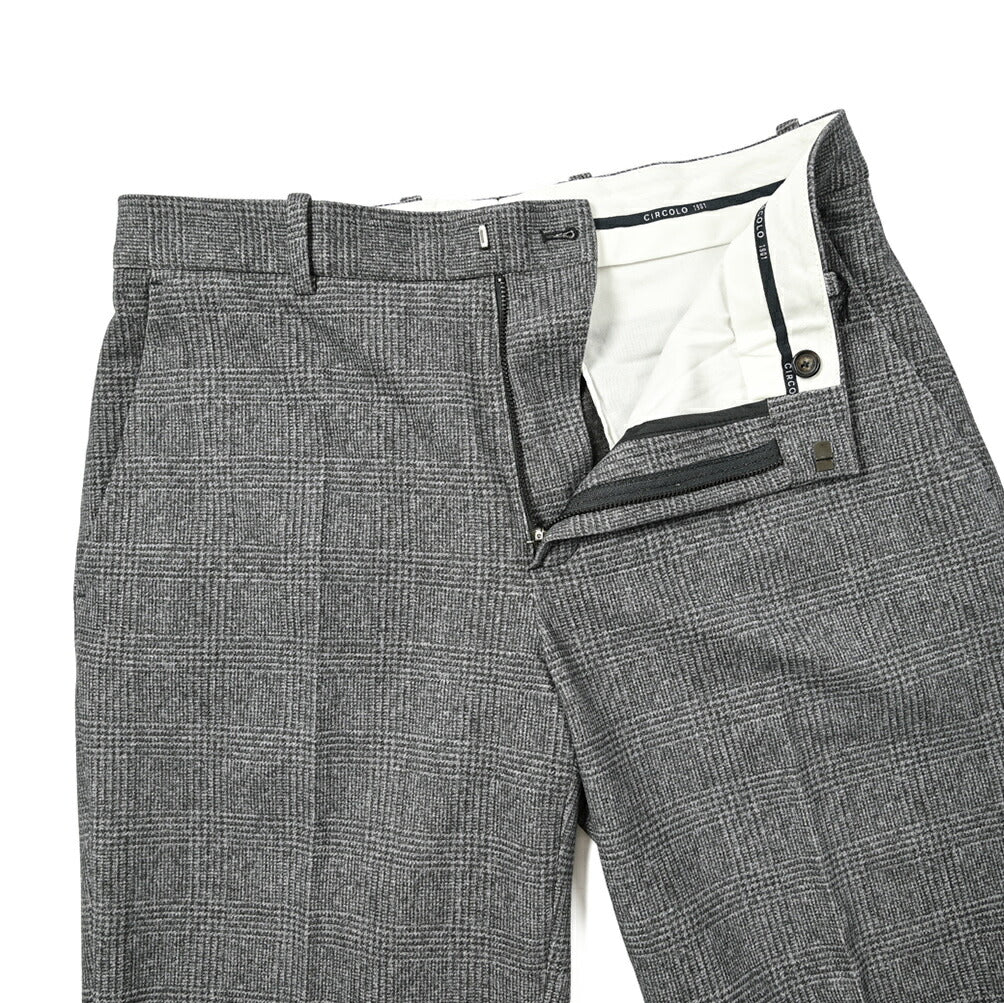 SALE｜CIRCOLO 1901 コットンフリースノータックジャージースラックス(セットアップ対応)｜408577 - 44｜GUARDAROBA MILANO OFFICIAL STORE