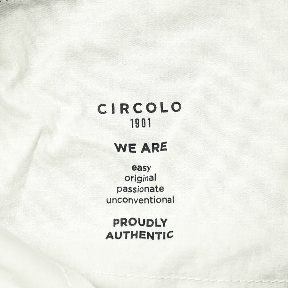 SALE｜CIRCOLO 1901 コットンフリースノータックジャージースラックス(セットアップ対応)｜408577 - 44｜GUARDAROBA MILANO OFFICIAL STORE