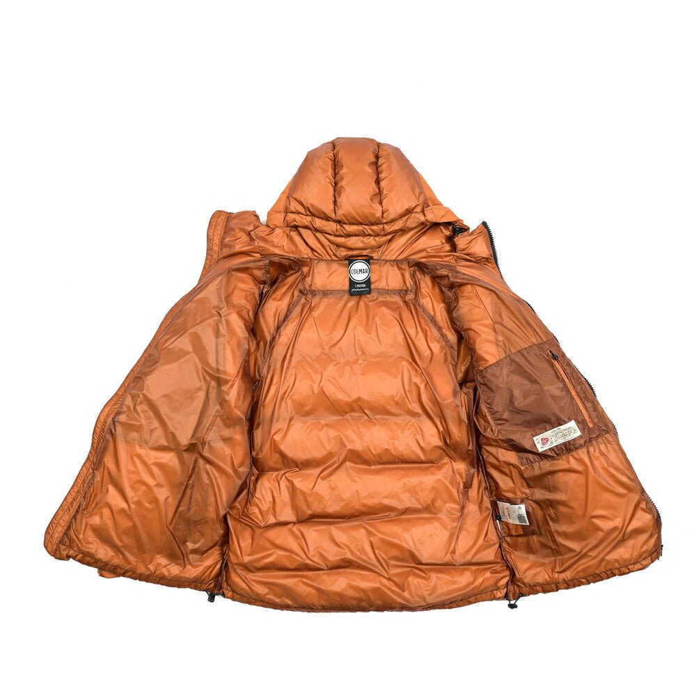 SALE｜COLMAR REVOLUTION by YOSUKE AIZAWA コットン×ナイロン 異素材コンビダウンジャケットフーディー / British Millerain社製生地｜411234 - 50｜GUARDAROBA MILANO OFFICIAL STORE