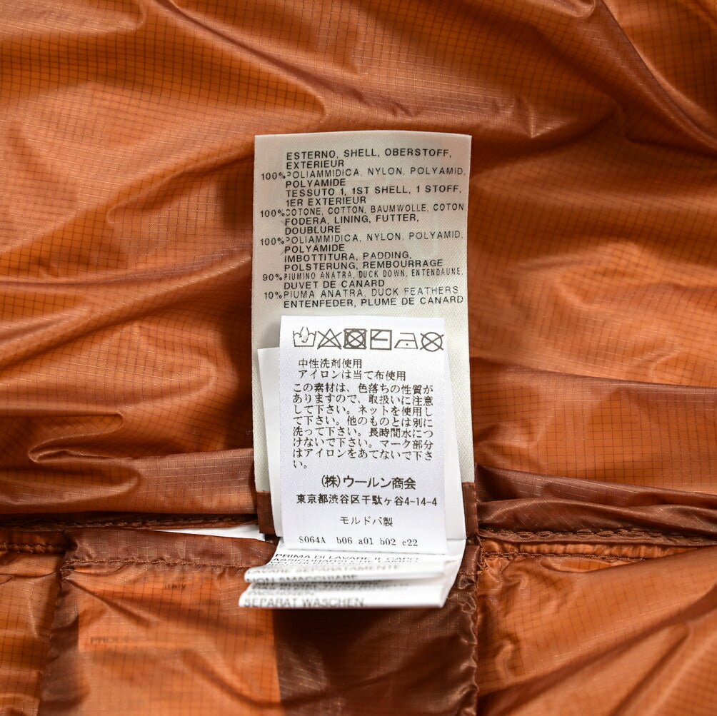 SALE｜COLMAR REVOLUTION by YOSUKE AIZAWA コットン×ナイロン 異素材コンビダウンジャケットフーディー / British Millerain社製生地｜411234 - 50｜GUARDAROBA MILANO OFFICIAL STORE