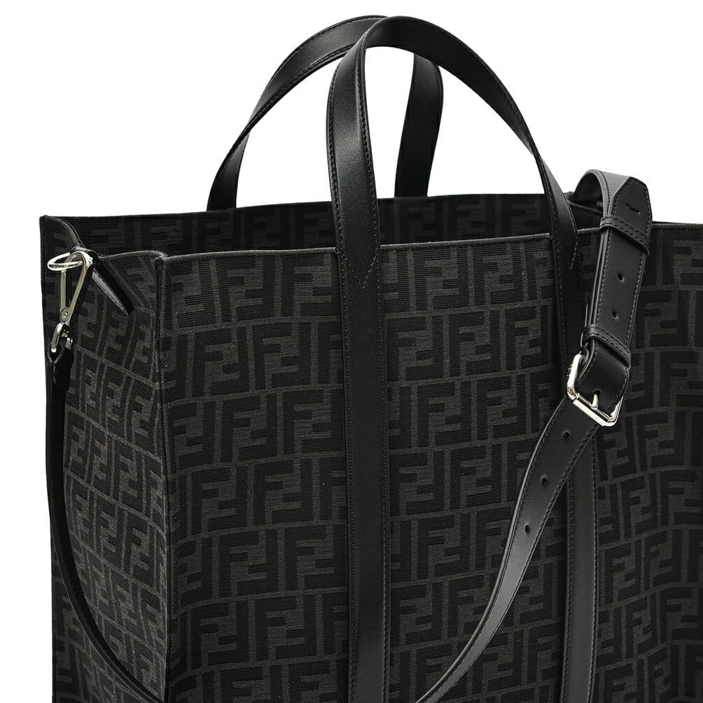 FENDI FFモチーフ ジャガードファブリック 2wayトートバッグ｜408549｜GUARDAROBA MILANO OFFICIAL STORE