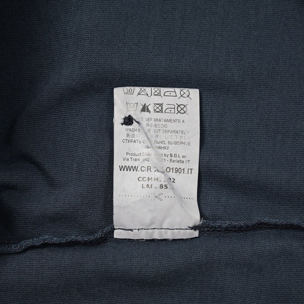 CIRCOLO 1901 コットンジャージー100% ヘンリーネックTシャツ｜402223 - S｜GUARDAROBA MILANO OFFICIAL STORE