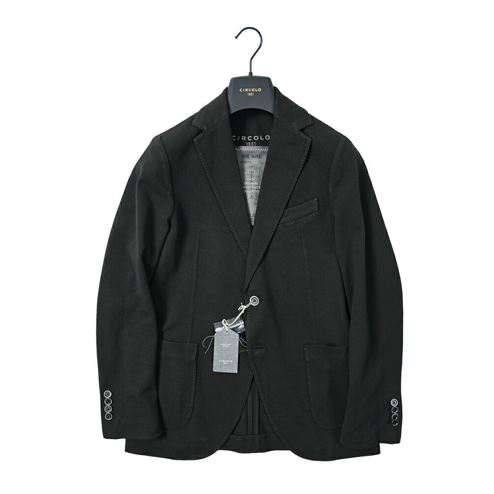 CIRCOLO 1901 ストレッチコットンジャージー 2Bシングルイージージャケット｜400662 - 44｜GUARDAROBA MILANO OFFICIAL STORE