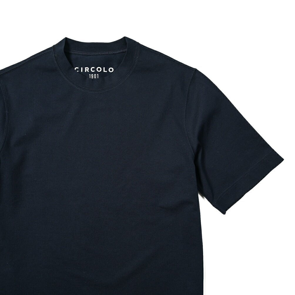 CIRCOLO 1901 ストレッチコットンジャージー クルーネック半袖Tシャツ｜400699 - A - S｜GUARDAROBA MILANO OFFICIAL STORE