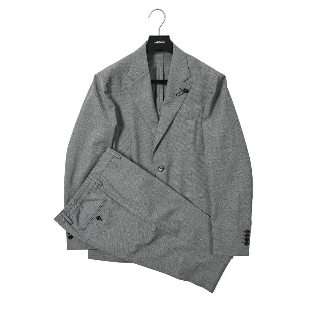 LARDINI easy wear 高機能ストレッチウール 2Bシングルテーラードスーツ｜399803 - 44｜GUARDAROBA MILANO OFFICIAL STORE
