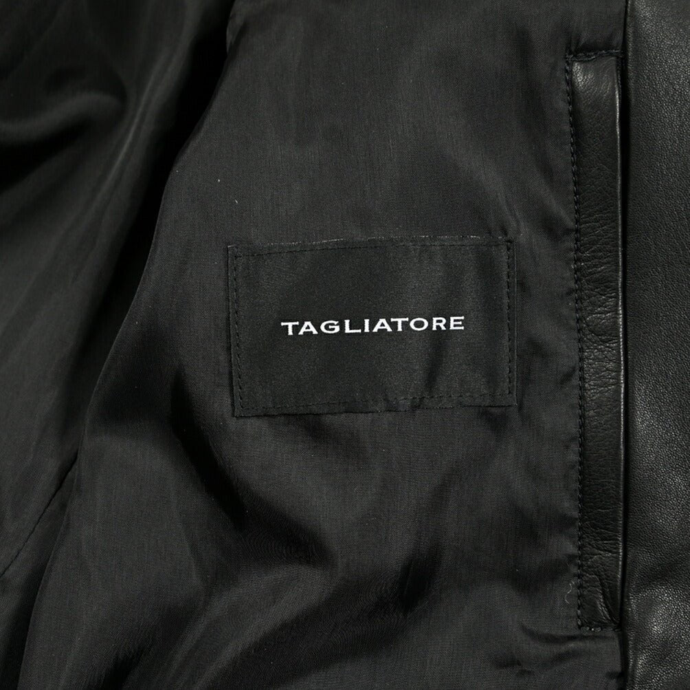25SS TAGLIATORE ラムレザー ダブルライダースジャケット｜416183｜GUARDAROBA MILANO OFFICIAL STORE