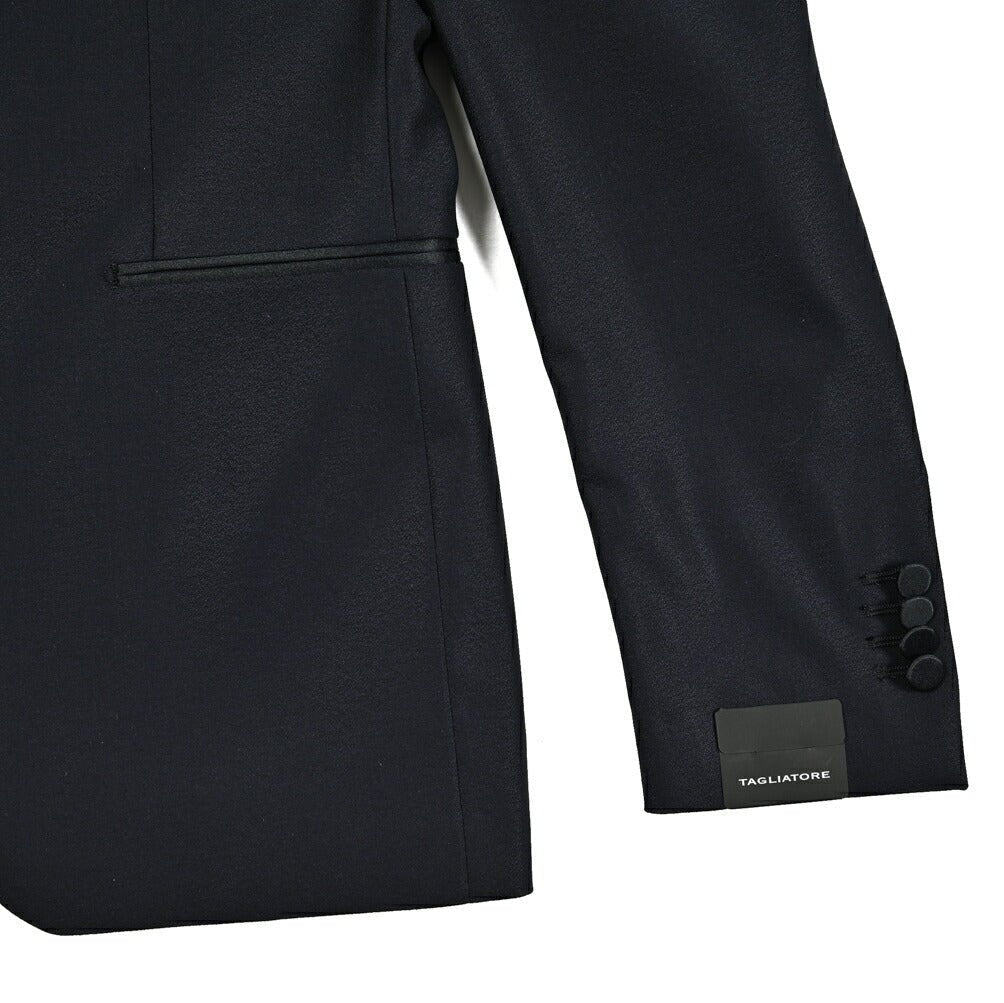 25SS TAGLIATORE ヴァージウール 1Bシングルタキシードスーツ(3ピース)｜416203｜GUARDAROBA MILANO OFFICIAL STORE