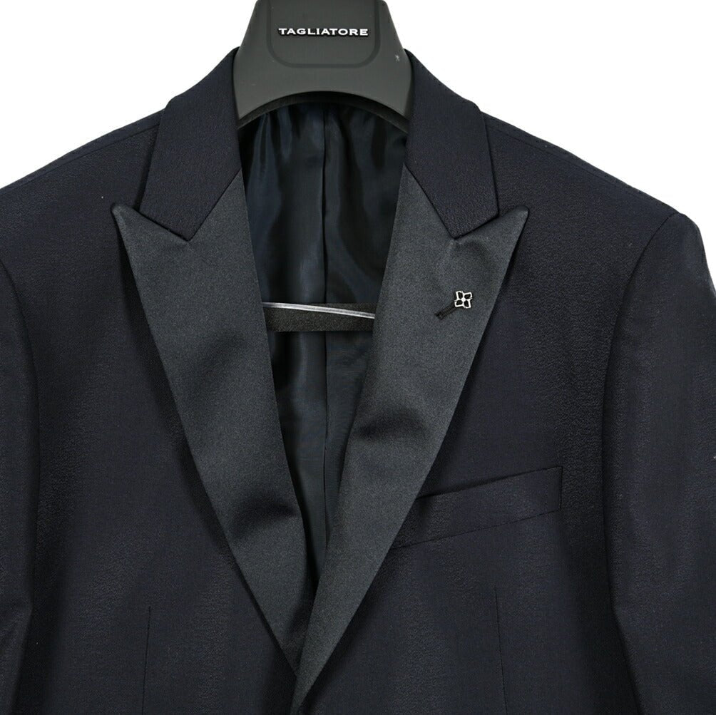 25SS TAGLIATORE ヴァージウール 1Bシングルタキシードスーツ(3ピース)｜416203｜GUARDAROBA MILANO OFFICIAL STORE