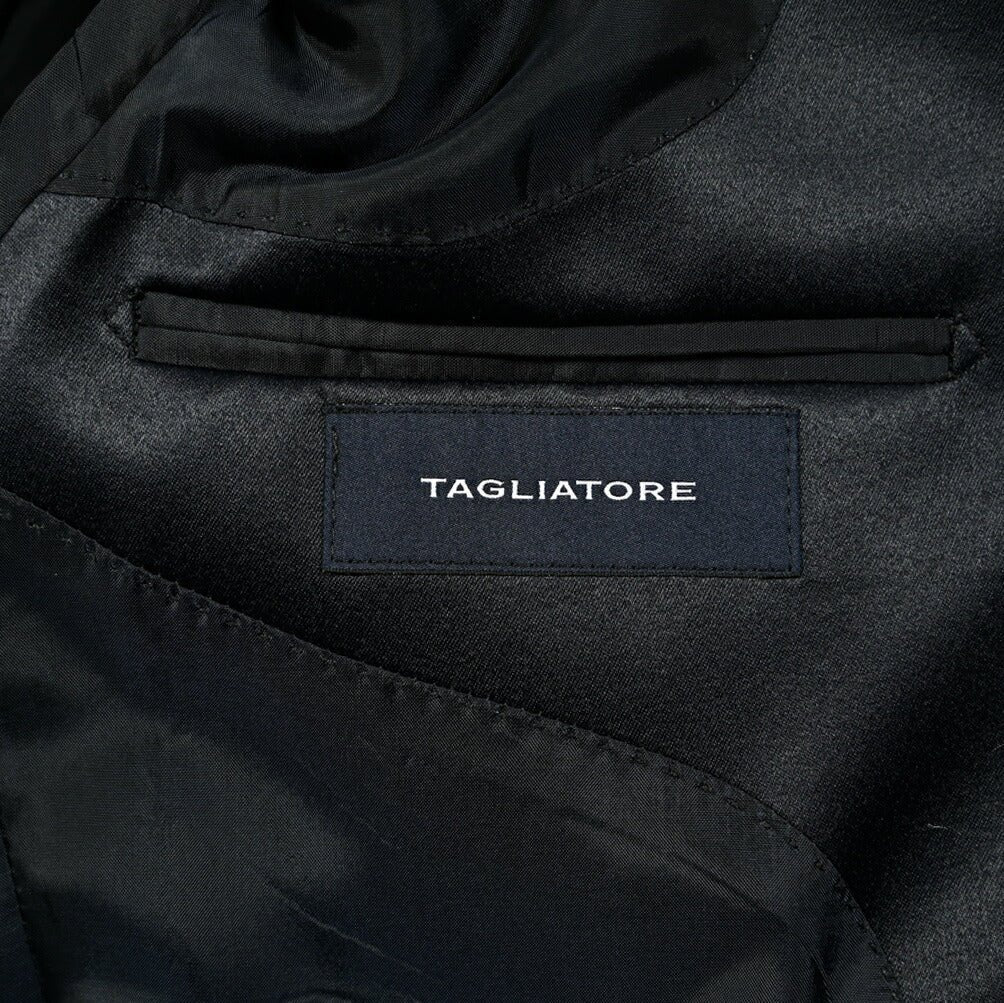 25SS TAGLIATORE ヴァージウール 1Bシングルタキシードスーツ(3ピース)｜416203｜GUARDAROBA MILANO OFFICIAL STORE