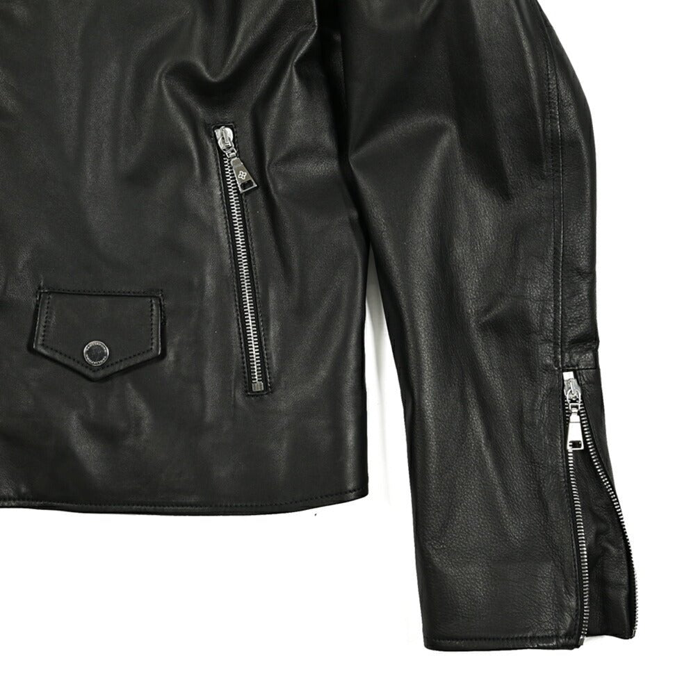 25SS TAGLIATORE ラムレザー ダブルライダースジャケット｜416183｜GUARDAROBA MILANO OFFICIAL STORE