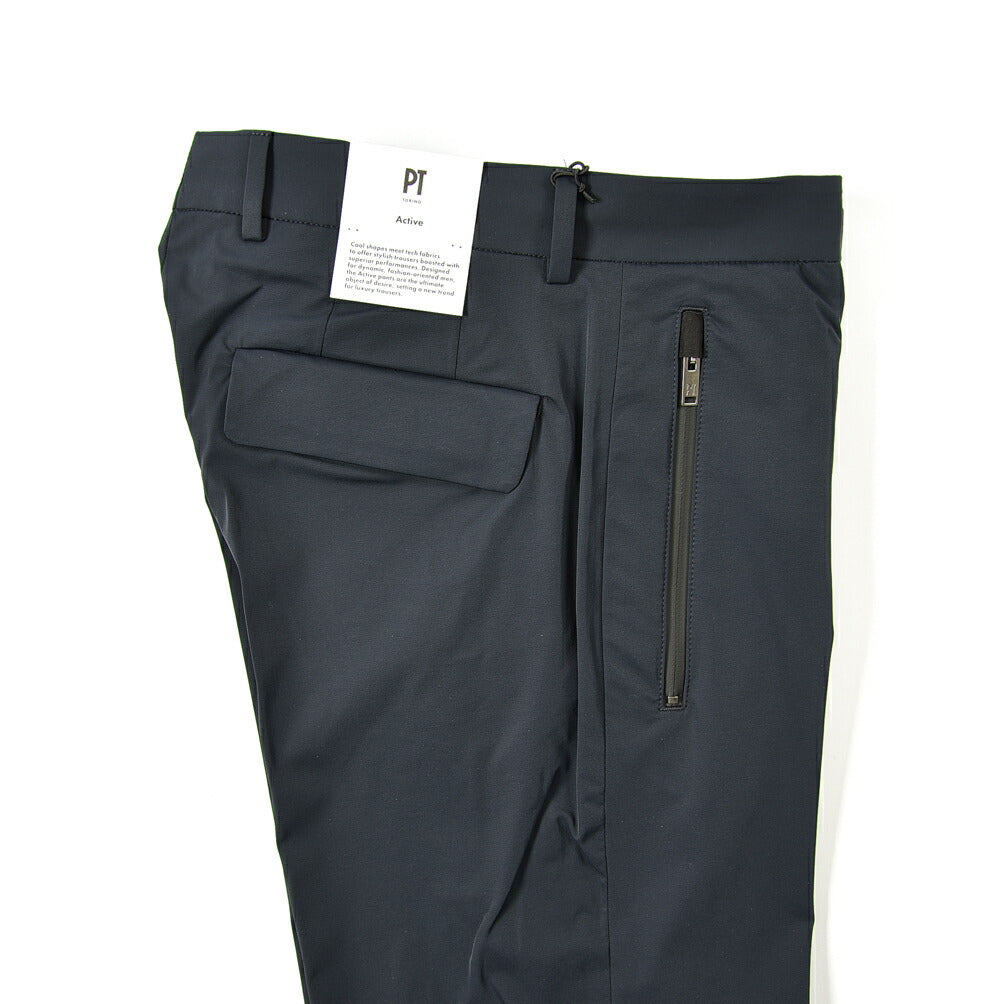 PT TORINO Active "LAMDA" 高機能ストレッチナイロン 裾ベルクロイージーパンツ