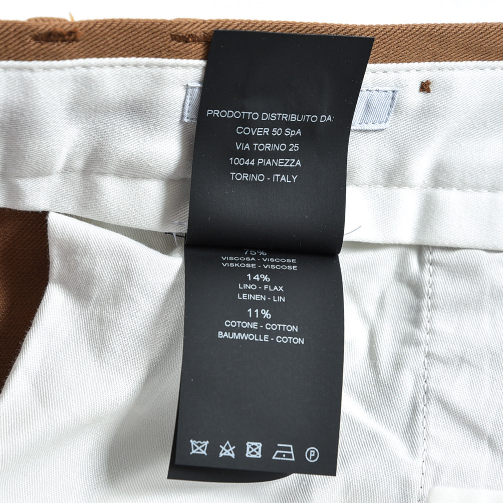 SALE｜PT TORINO ReWorked THE REPORTER リネン混 ツータックスラックス / PT01｜375330 - 44｜GUARDAROBA MILANO OFFICIAL STORE