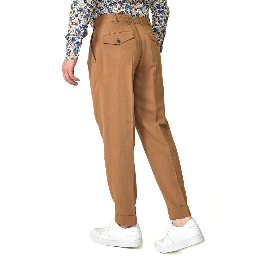 SALE｜PT TORINO ReWorked THE REPORTER リネン混 ツータックスラックス / PT01｜375330 - 44｜GUARDAROBA MILANO OFFICIAL STORE