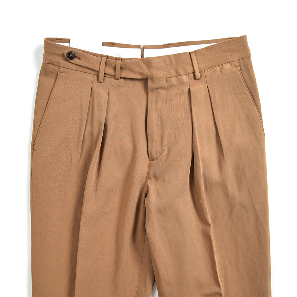 SALE｜PT TORINO ReWorked THE REPORTER リネン混 ツータックスラックス / PT01｜375330 - 44｜GUARDAROBA MILANO OFFICIAL STORE