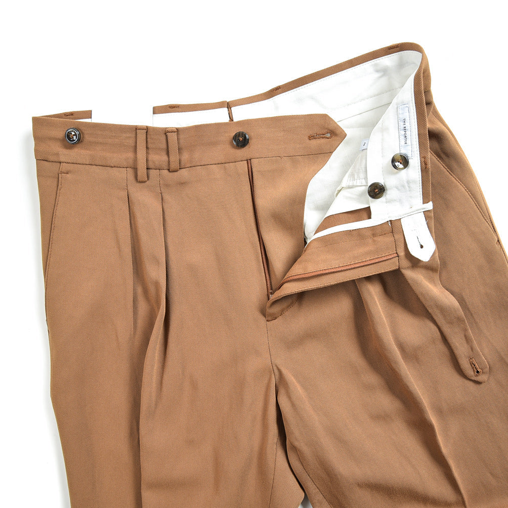 SALE｜PT TORINO ReWorked THE REPORTER リネン混 ツータックスラックス / PT01｜375330 - 44｜GUARDAROBA MILANO OFFICIAL STORE