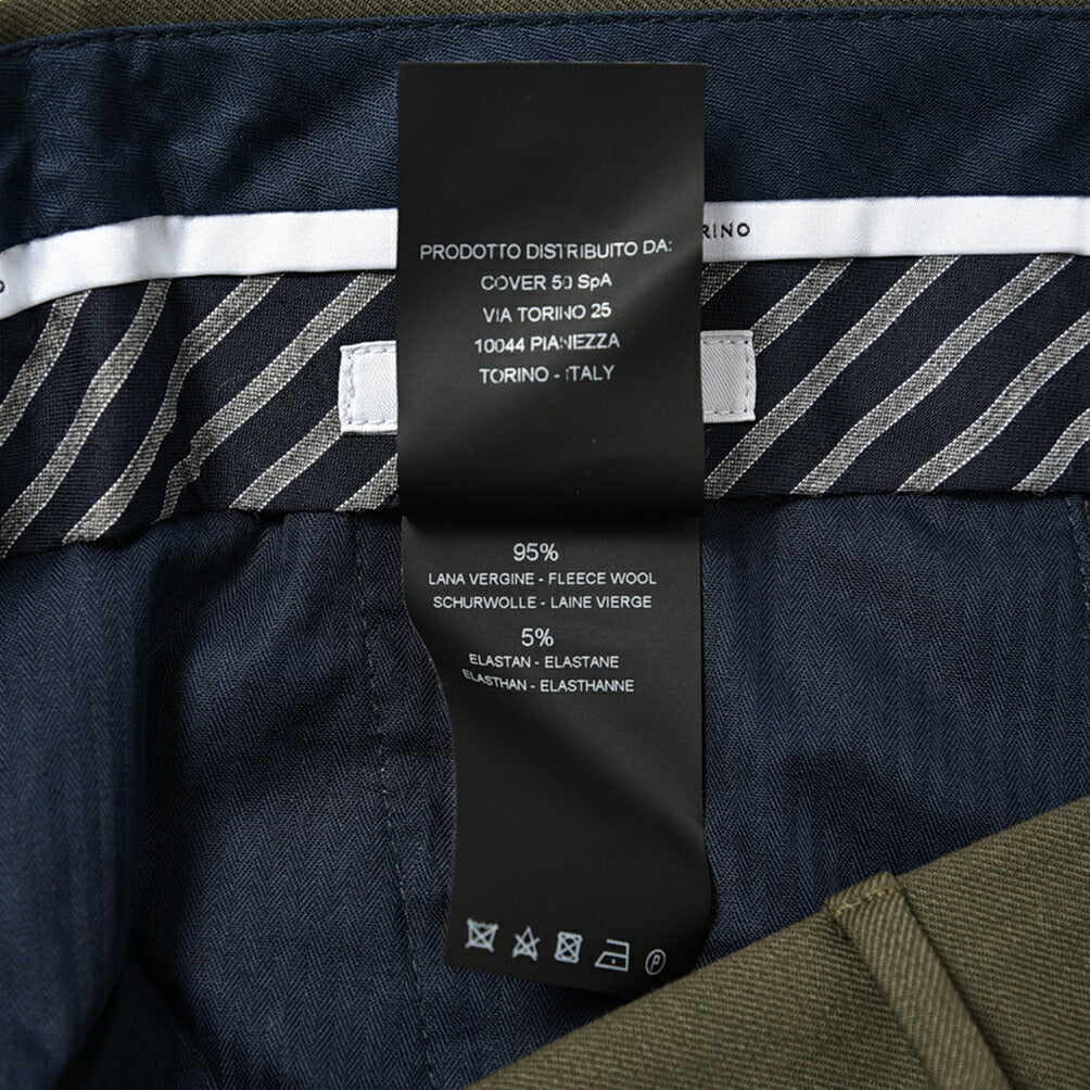 PT TORINO MASTER FIT ウールテーパードパンツ