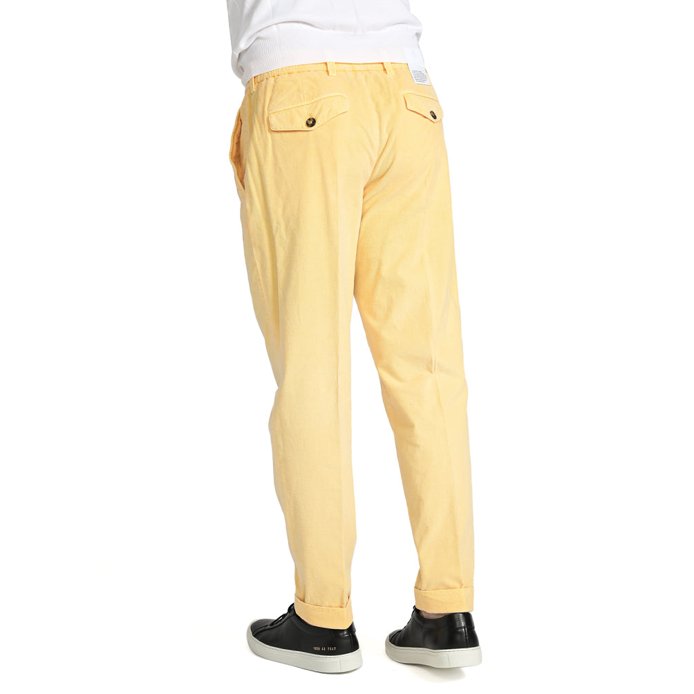 PT TORINO ReWorked "THE REBEL" サマーコーデュロイ リラックステーパードパンツ