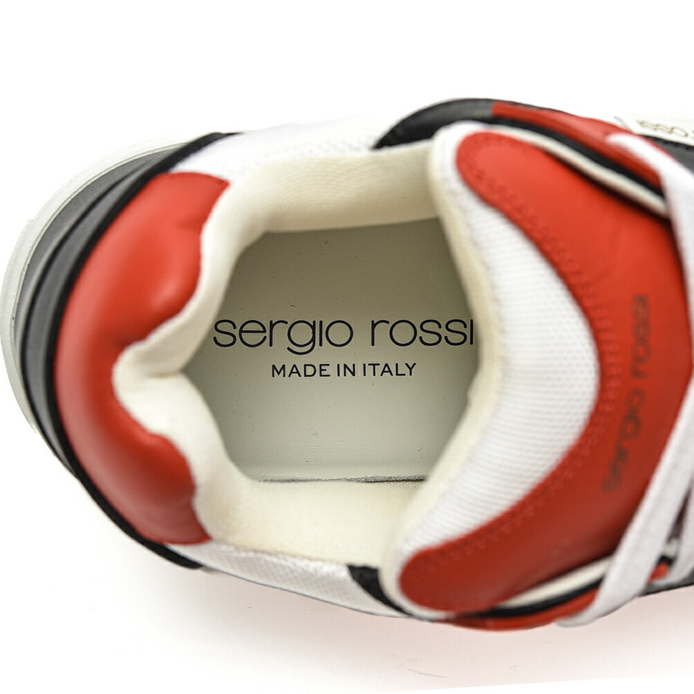 Sergio Rossi 異素材コンビスニーカー