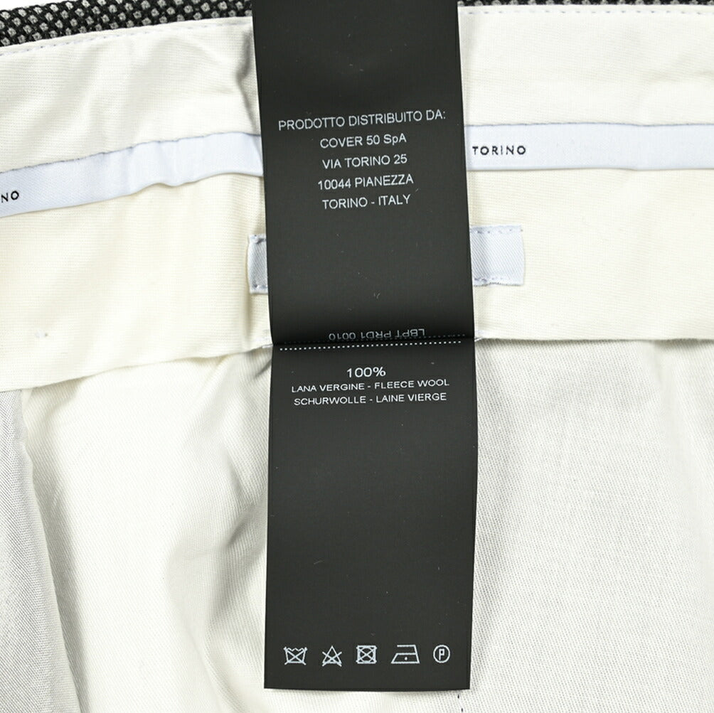 PT TORINO MASTER FIT SUPER 100's ヴァージンウール100% テーパードパンツ