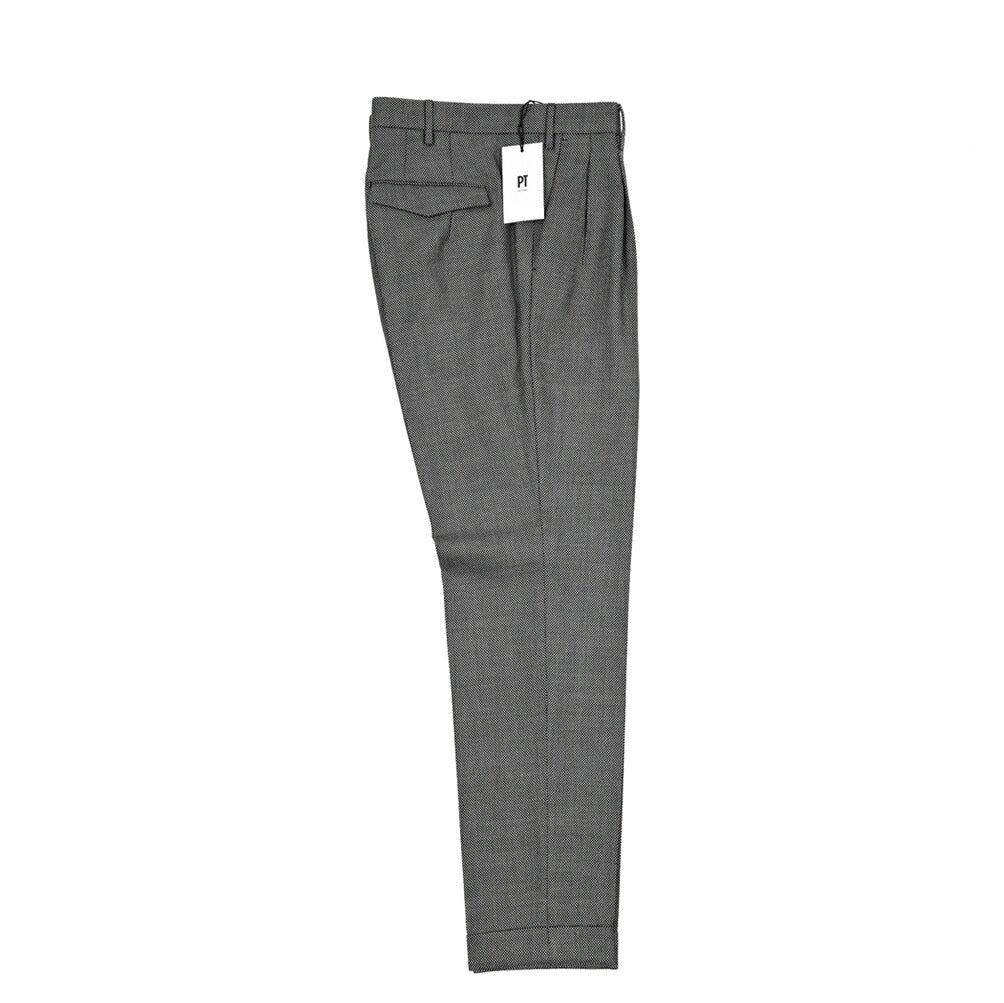 PT TORINO MASTER FIT SUPER 100's ヴァージンウール100% テーパードパンツ