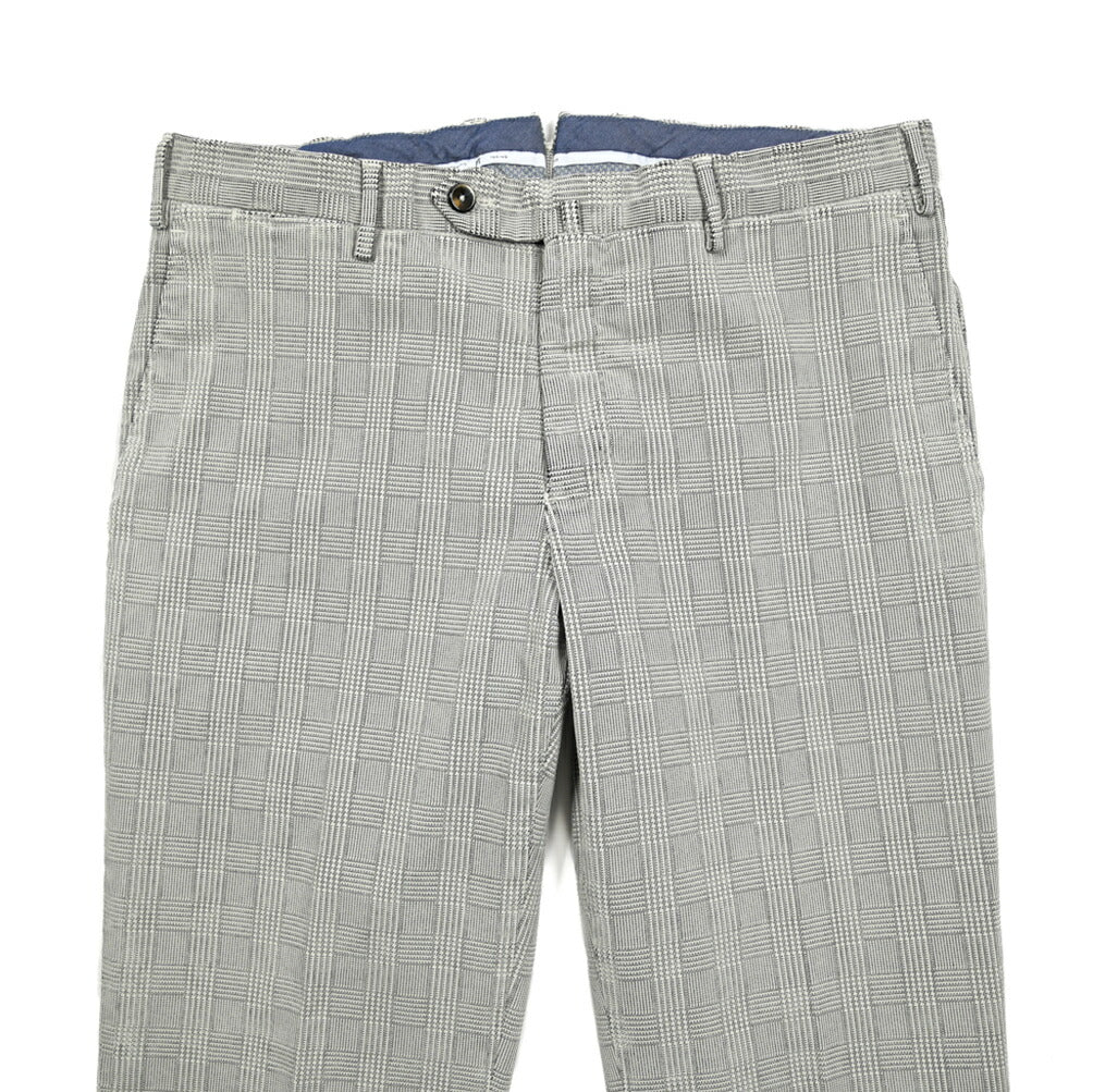 PT TORINO SLIM FIT ストレッチコットン チェックパンツ