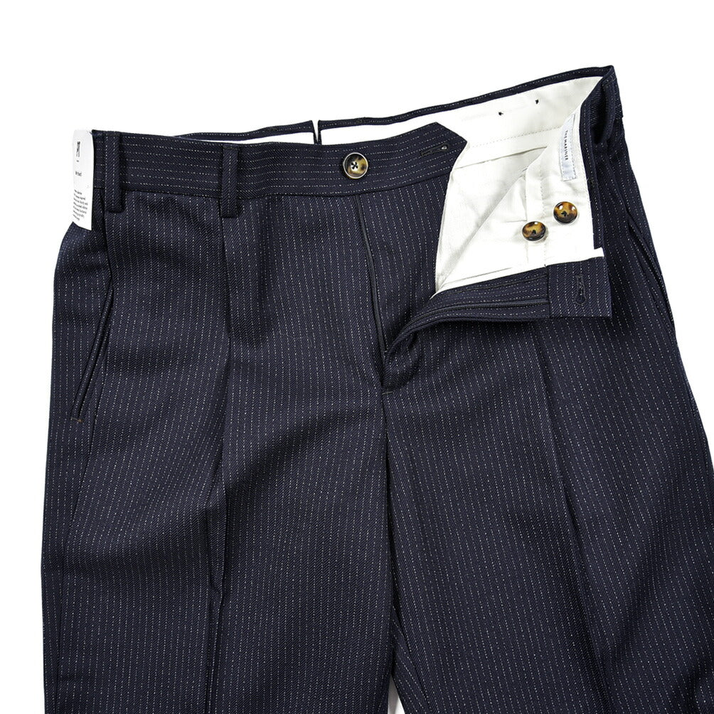 PT TORINO ReWorked SUPER100’s ヴァージンウール100% ストライプパンツ