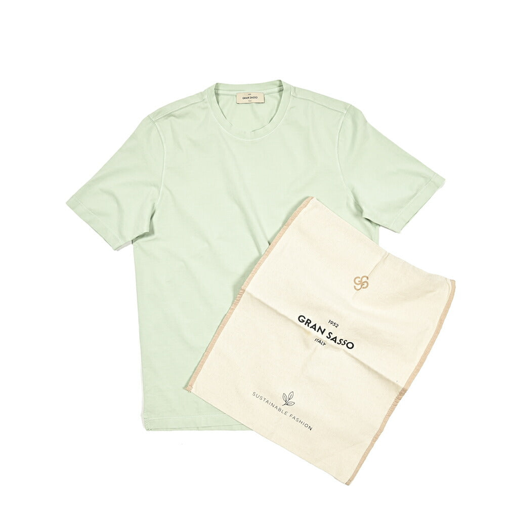 GRAN SASSO スムースコットンTシャツ