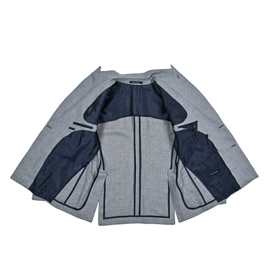TAGLIATORE リネンコットン ダブルブレストジャケット