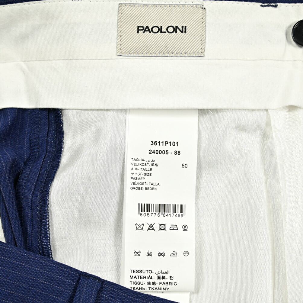 PAOLONI ワンタックスラックス