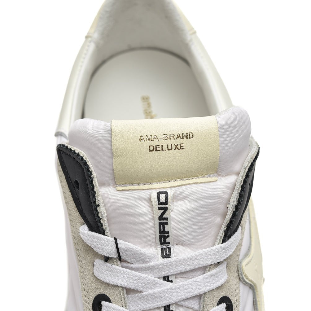 AMA BRAND ESSENCE ナイロン×スエードレザー プレミアムローカットスニーカー【日本限定モデル】｜395000 - A - 40｜GUARDAROBA MILANO OFFICIAL STORE