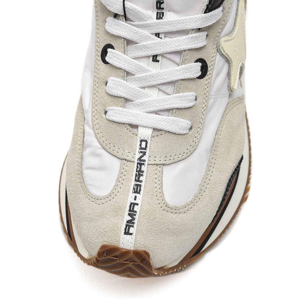 AMA BRAND ESSENCE ナイロン×スエードレザー プレミアムローカットスニーカー【日本限定モデル】｜395000 - A - 40｜GUARDAROBA MILANO OFFICIAL STORE