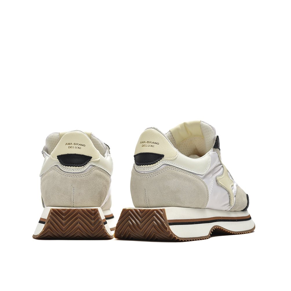 AMA BRAND ESSENCE ナイロン×スエードレザー プレミアムローカットスニーカー【日本限定モデル】｜395000 - A - 40｜GUARDAROBA MILANO OFFICIAL STORE